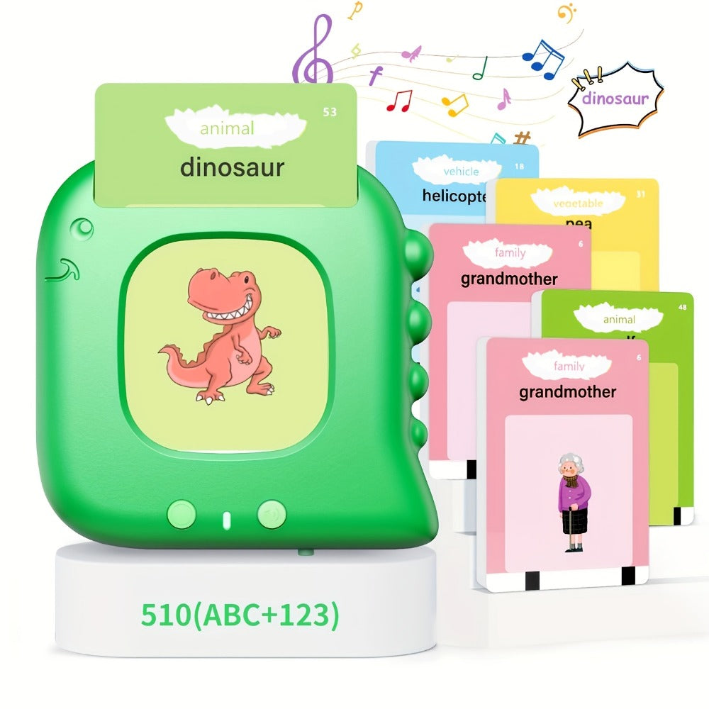 Talking Flash Cards for Kids 224 & 510 Words, Electronic Language Learning Device for Preschoolers Ages 3-6 — image 7