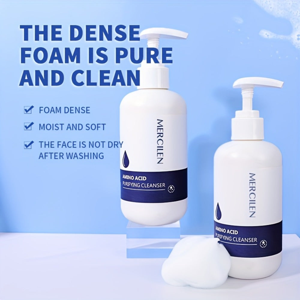 Gentle Purifying Amino Acid Face Wash, Foam Cleanser for All Skin Types, Deep Cleanse Without Stripping Moisture Barrier — im