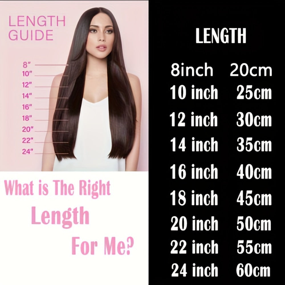 Hair Extensions Straight Remy Human Hair Clip-In Set with Eight Wefts, Highlighted Blonde Colors and 8–24-Inch Lengths — imag