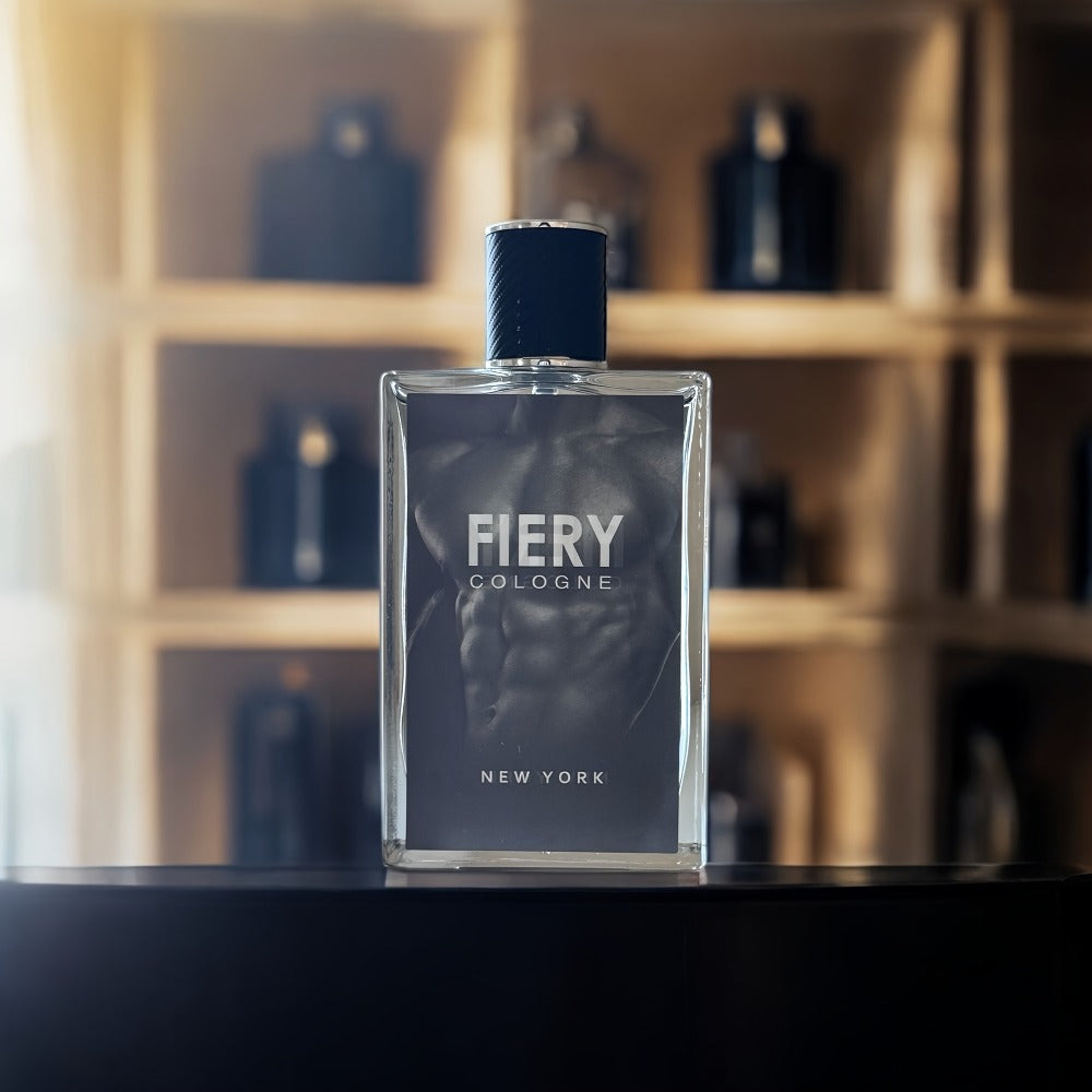 Eau de Parfum Fiery New York for Men in Dark Architectural Bottle with Citrus-Spice Source Profile — image 2