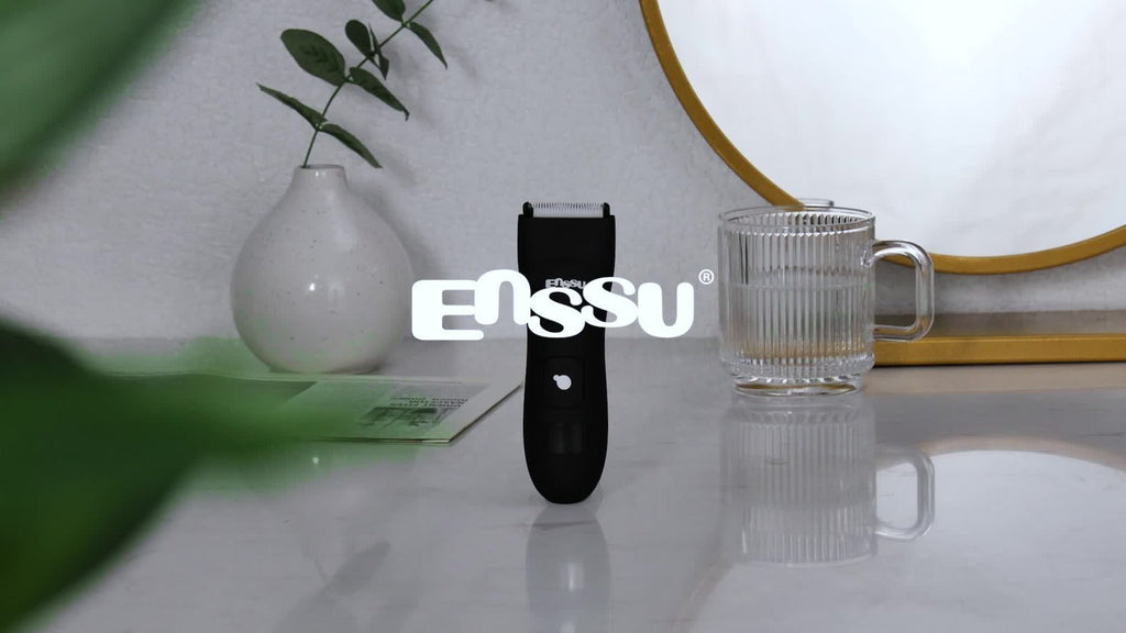 Ceramic-Blade Body Hair Trimmer with IPX7 Rating, LCD Display, Charging Stand and Black Housing — image 12