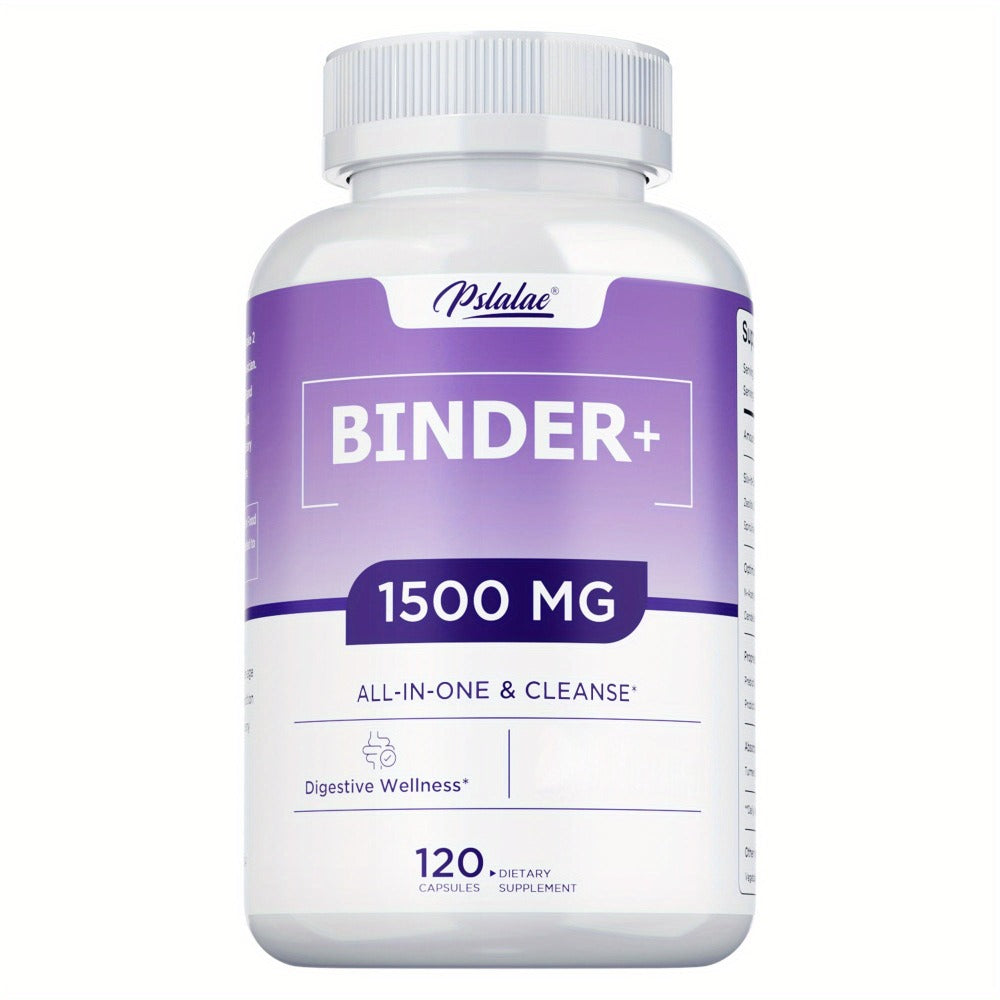 Dietary Supplement 13-in-1 Binder Capsules with Activated Charcoal, Zeolite and Bentonite Clay, 120 Count — image 12