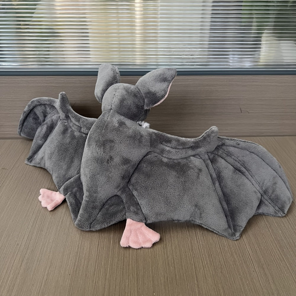 Giant Bat Plush Stuffed Animal 23 Inch Wingspan Grey Spooky Bat Toy with the Listed Color, Size or Set Options for Everyday U