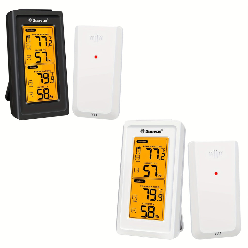 Wireless Thermometer | Digital LCD Indoor Outdoor 3 Sensor Baby Room — image 1