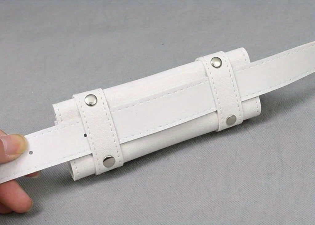 Sword Belt Holster with Dual Buckle Loops in Black or White for Katana-Style Costume Props — image 17