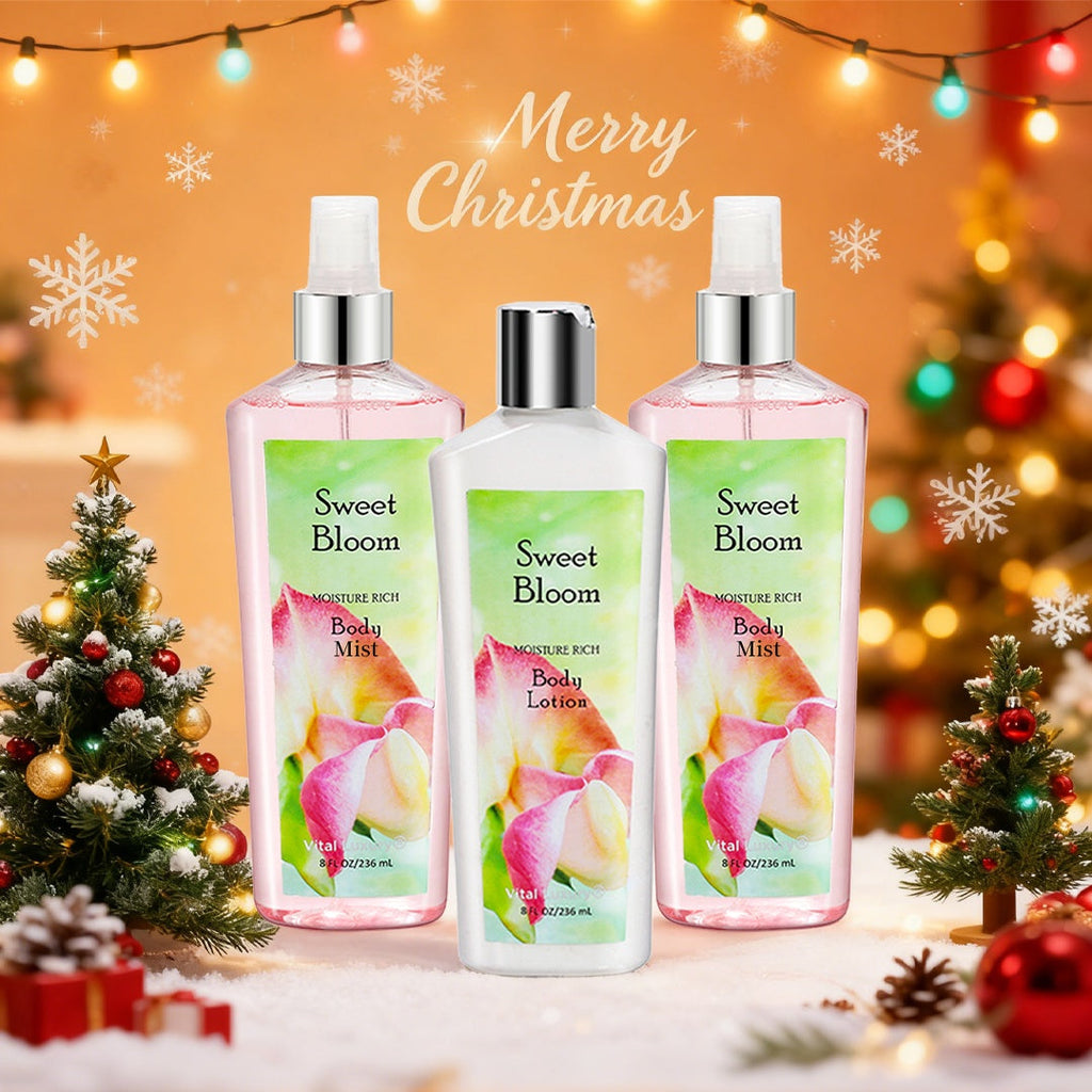 Body Care Gift Set for Women 3pcs, Body Wash, Lotion & Perfume Fragrance Moisturizing Skin Care Kit Sweet — image 16