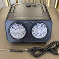 Automatic Bubble Machine with 2 Fans, 20000+ Bubbles Per Minute – Electric Bubble Blower for Kids, Battery Powered — image 1