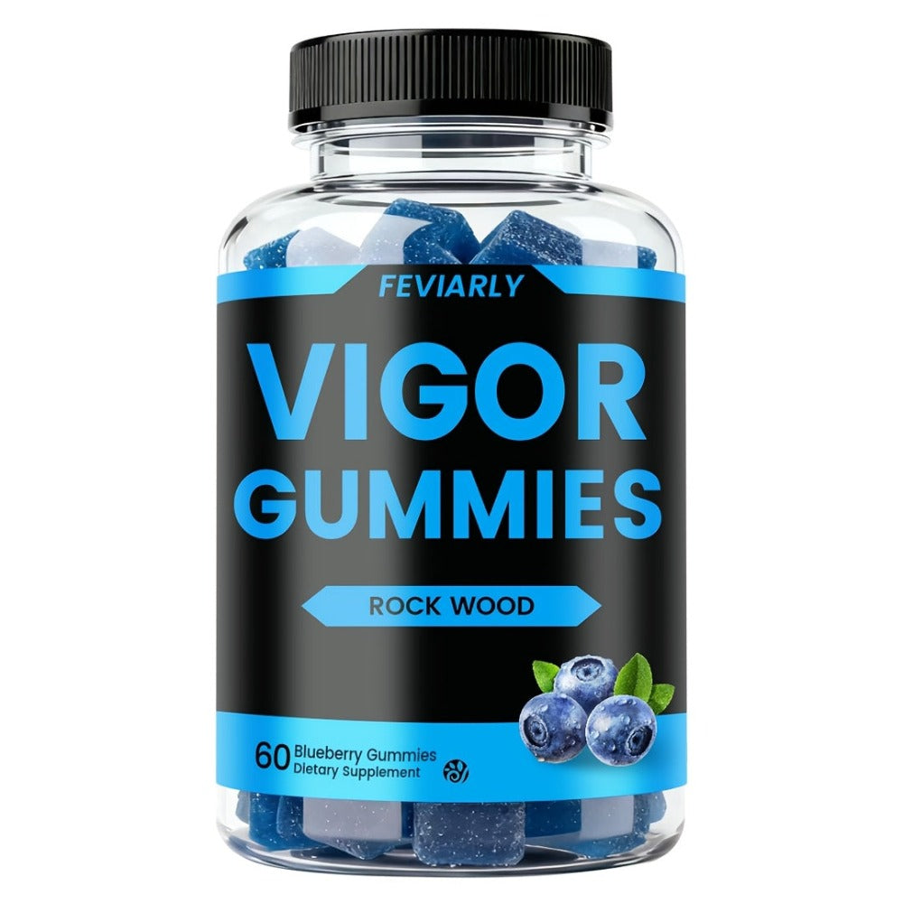 Dietary Supplement Gummies with Shilajit, Maca and Longjack in Blueberry Flavor, 60 Count for Daily Supplement Routines — ima