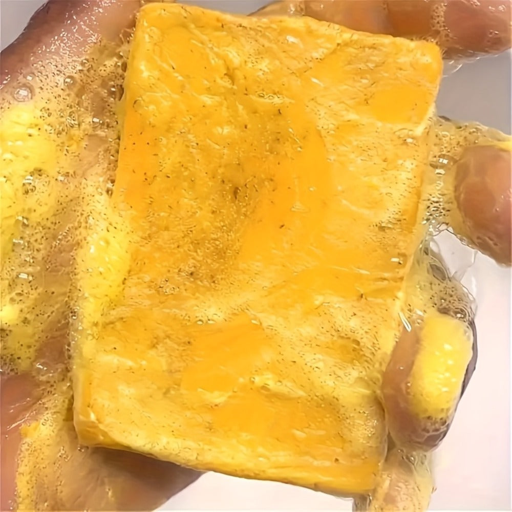 Kojic Acid Soap Set with Turmeric & Lemon, Handmade Cold-Processed Brightening Bars for Face & Body, Deep — image 21