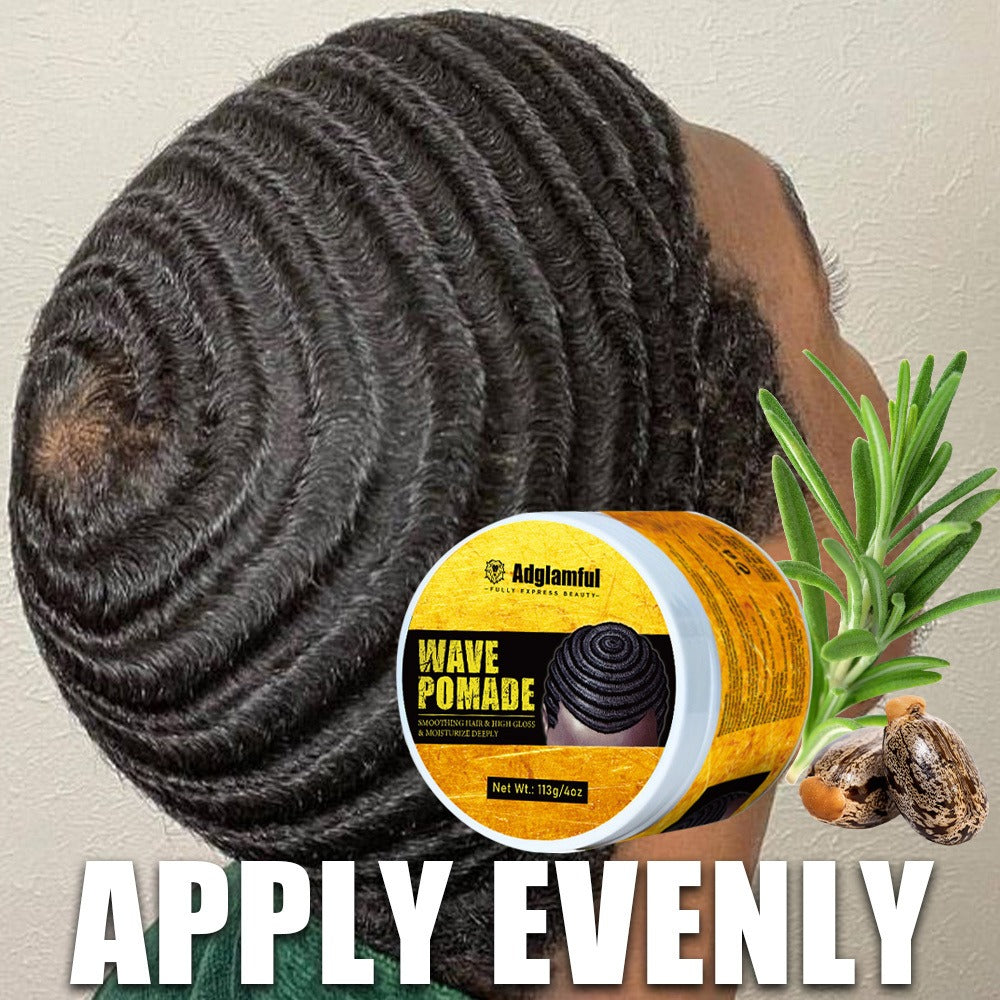 360 Wave Pomade for Men – Wave Control Defining Cream for Layered Waves, Volume & Texture | Non-Greasy, Water-Soluble — image