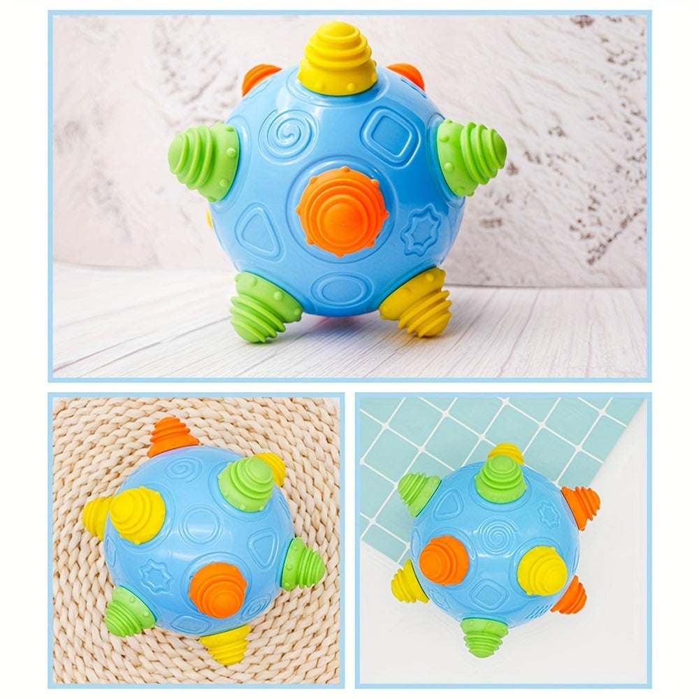 Bouncing Music Dancing Ball Baby Toy, Interactive Electric Rolling Sensory Ball with Lights, Sounds & Melodies — image 8