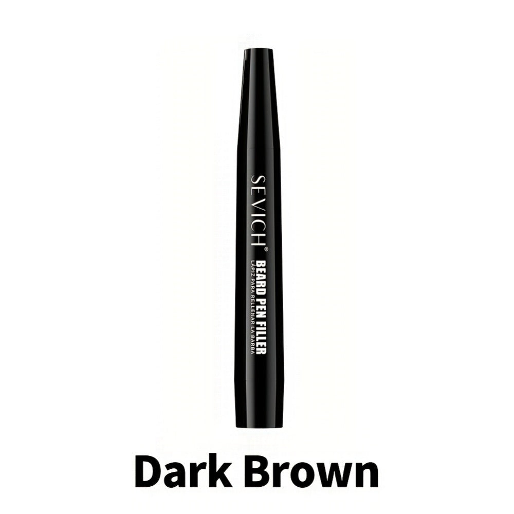 Beard Filler Pencil with Brush, Waterproof Beard Pencil for Fuller Thicker Beard, Fills Sparse Patchy Beard & Mustache — imag