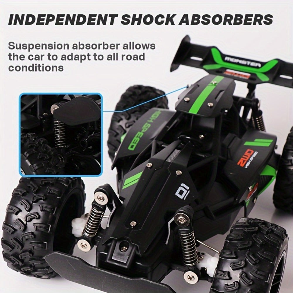 Remote Control Car, 1:18 Scale SUV with 15KM/H Source Speed, 2.4GHz Control, USB Charging and Large Tires — image 3