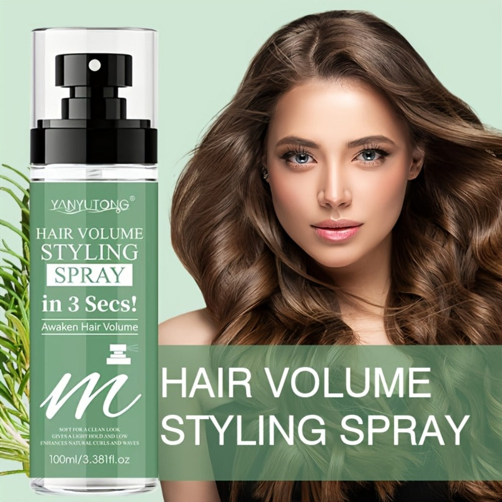 Hair Volumizing Spray 100ml Oil-Free Texturizing Instant Lift & Hold, Non-Irritating Styling Spray for Fine Flat Hair — image