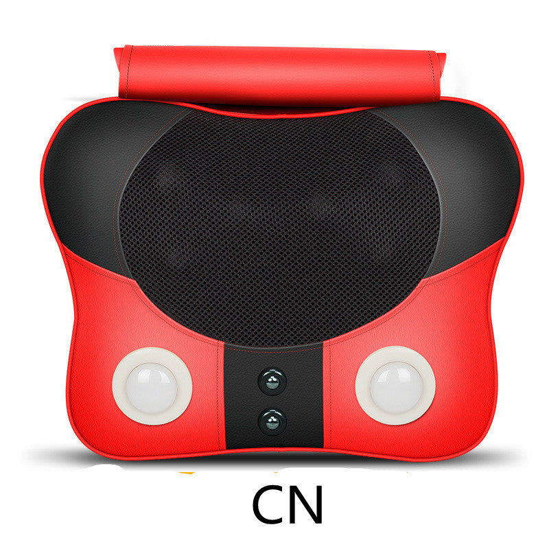 Cervical spine massager neck waist back shoulder massage pillow