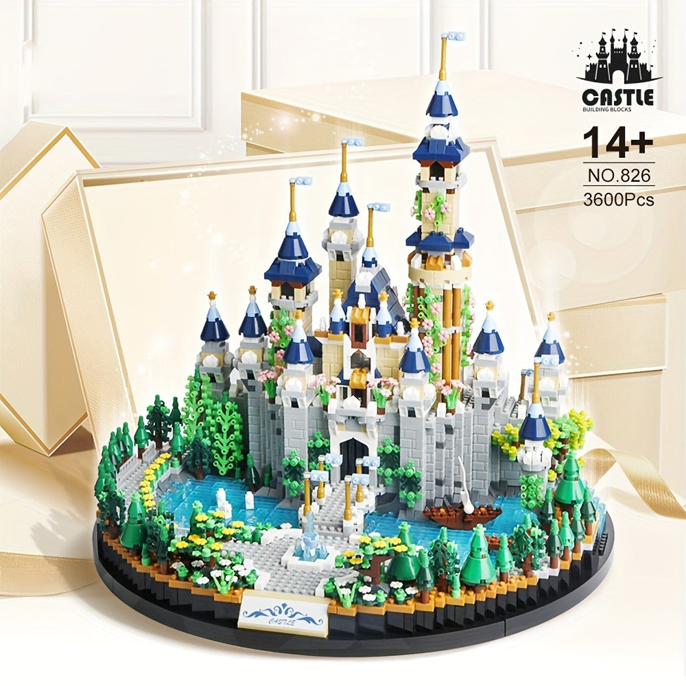3600PCS Princess Castle Building Blocks Fairytale Palace STEM Micro Brick Architecture Kit for Girls Ages 8+ — image 2