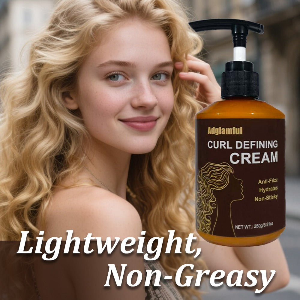 Pump-Bottle Curl Defining Cream with Leave-In Application for Wavy, Curly and Coily Hair Types — image 17