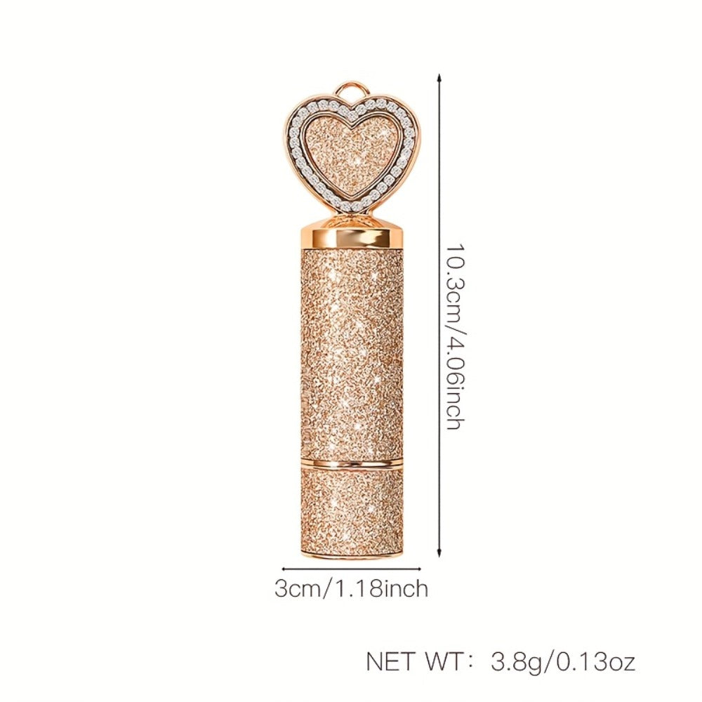 Matte Lipstick Heart-Shaped Design 24H Long-Lasting Velvet Finish – Transfer-Resistant Highly Pigmented Buildable Lip Color —