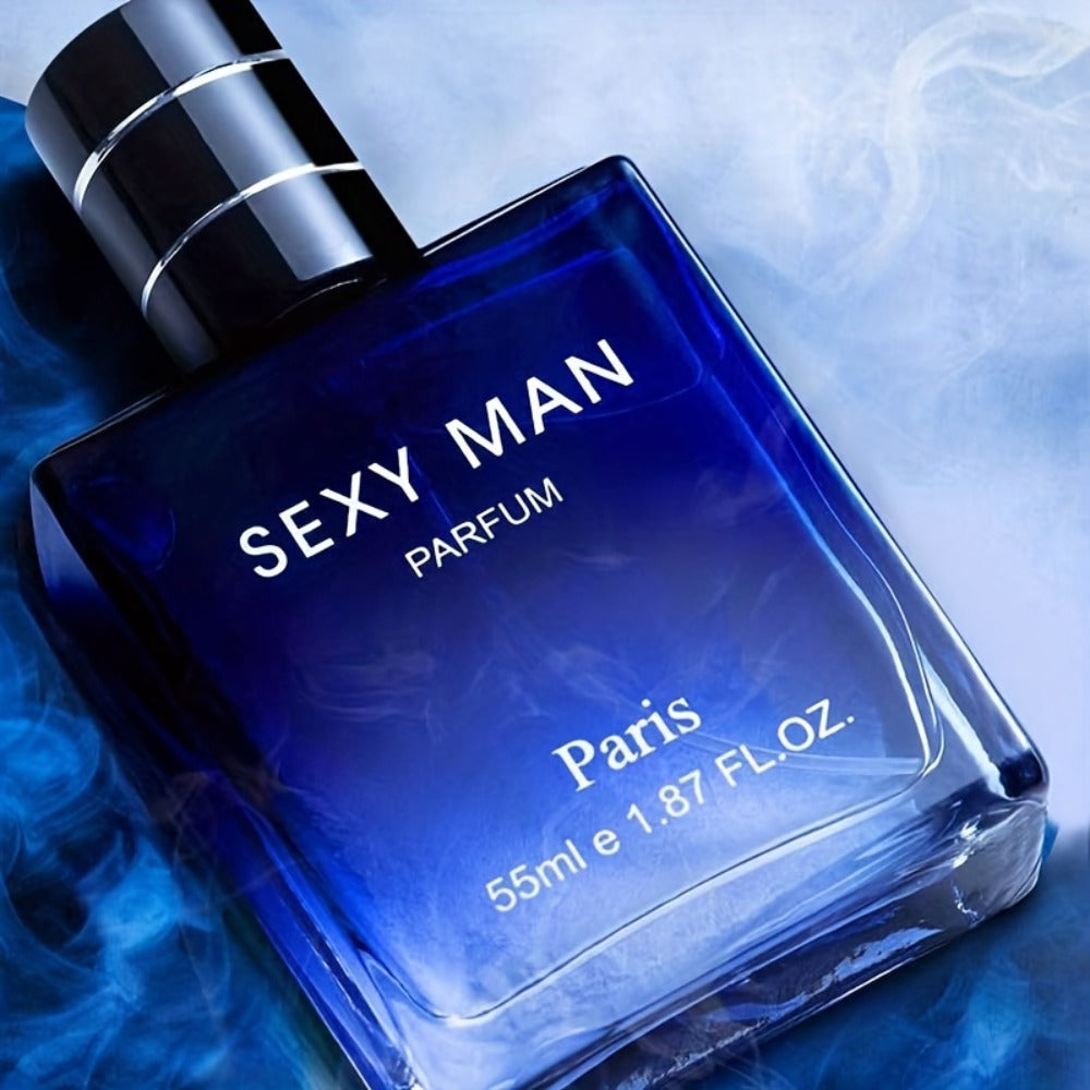 Cologne Spray for Men SEXY MAN Two-Bottle Set with 7054A and 7054B Color Options and Gift Vial — image 15