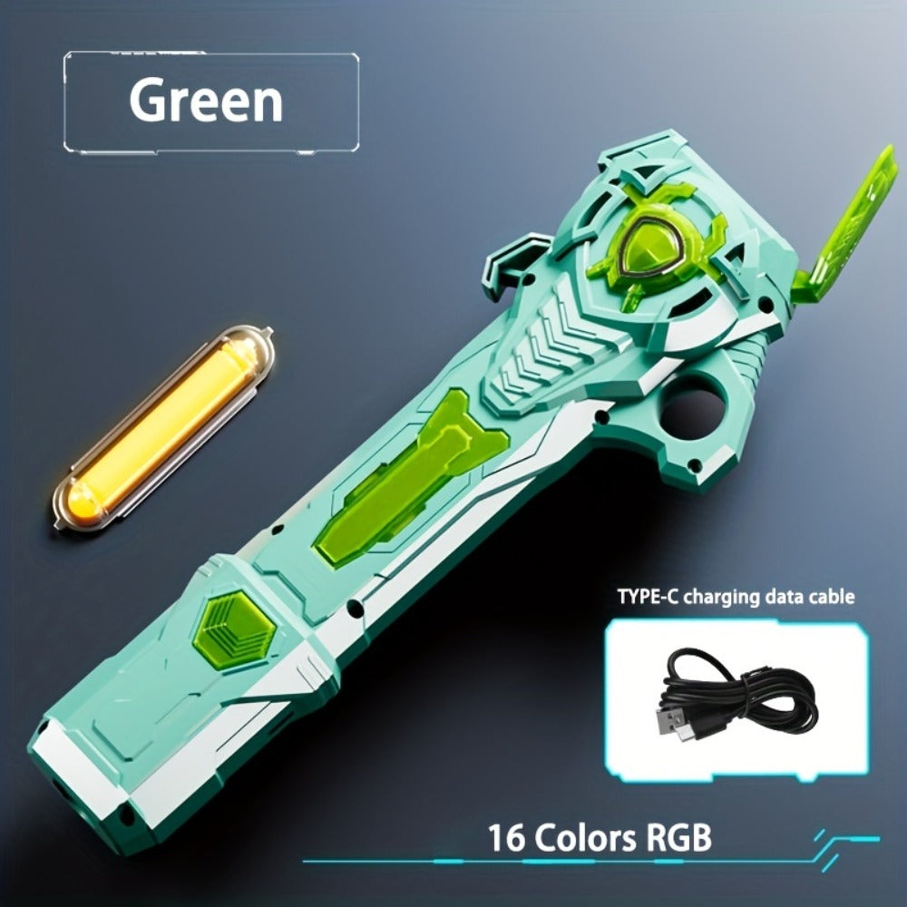 RGB Light-Up Saber Toy 16 Colors Rechargeable Light Sword with Gravity Sensor & Sound Effects — image 11