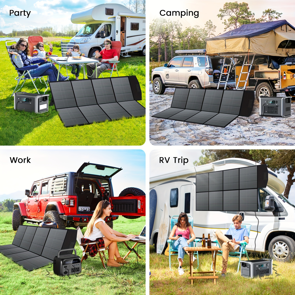 Monocrystalline High Power Solar Panel, 400W/200W/100W Portable Solar Panel, Foldable Solar Blanket — image 21