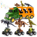 Dinosaur Transport Truck Toy Set with Lights & Sounds with the Listed Color, Size or Set Options for Everyday Use — image 1
