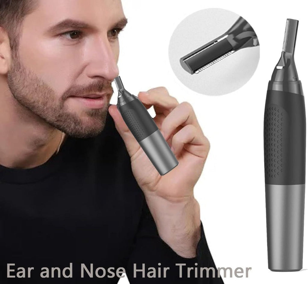 Rechargeable Eyebrow & Nose Ear Hair Trimmer for Men, Electric Detail Trimmer for Neckline Sideburns — image 10