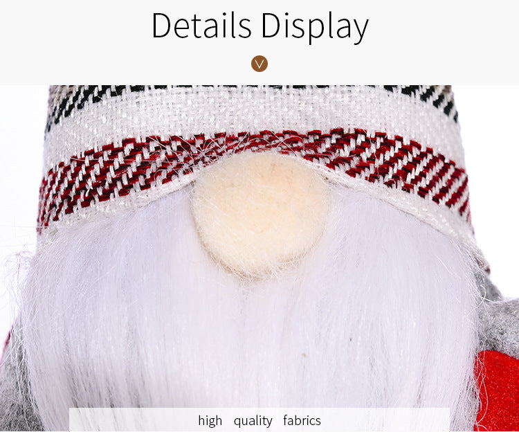 Festive Santa or Snowman Christmas Curtain Buckle Tieback