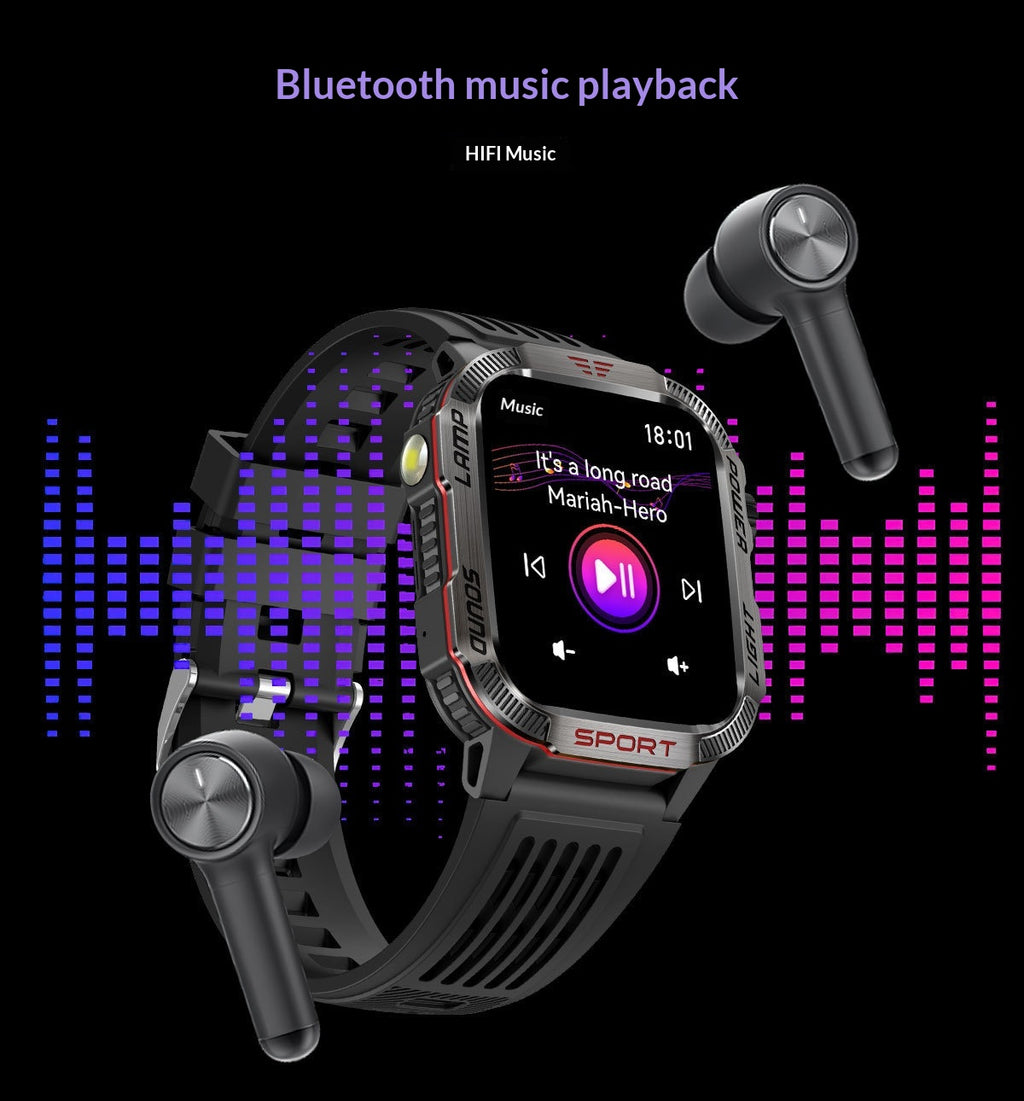 Smartwatch With Barometric Altitude Sports Features Bluetooth Calling