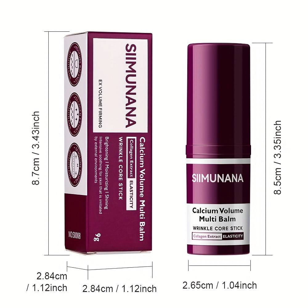 Collagen Calcium Korean Beauty Bar Cream Multi-Purpose Face Lip Body Fragrance Formula Sensitive All Skin Types Portable Unis