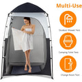 Pop Up Tent Outdoor Shower Camping Changing Room Mesh Floor for Garden, Patio and Yard Use — image 1
