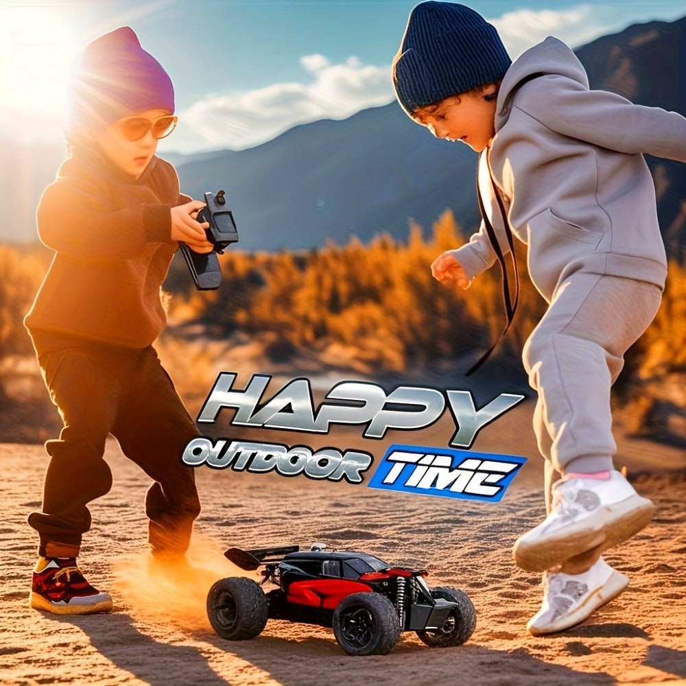 RC Off-Road Car with LED Lights for Kids Ages 6+, High Speed Remote Control Buggy Light-Up RC Truck for Boys & Girls — image 
