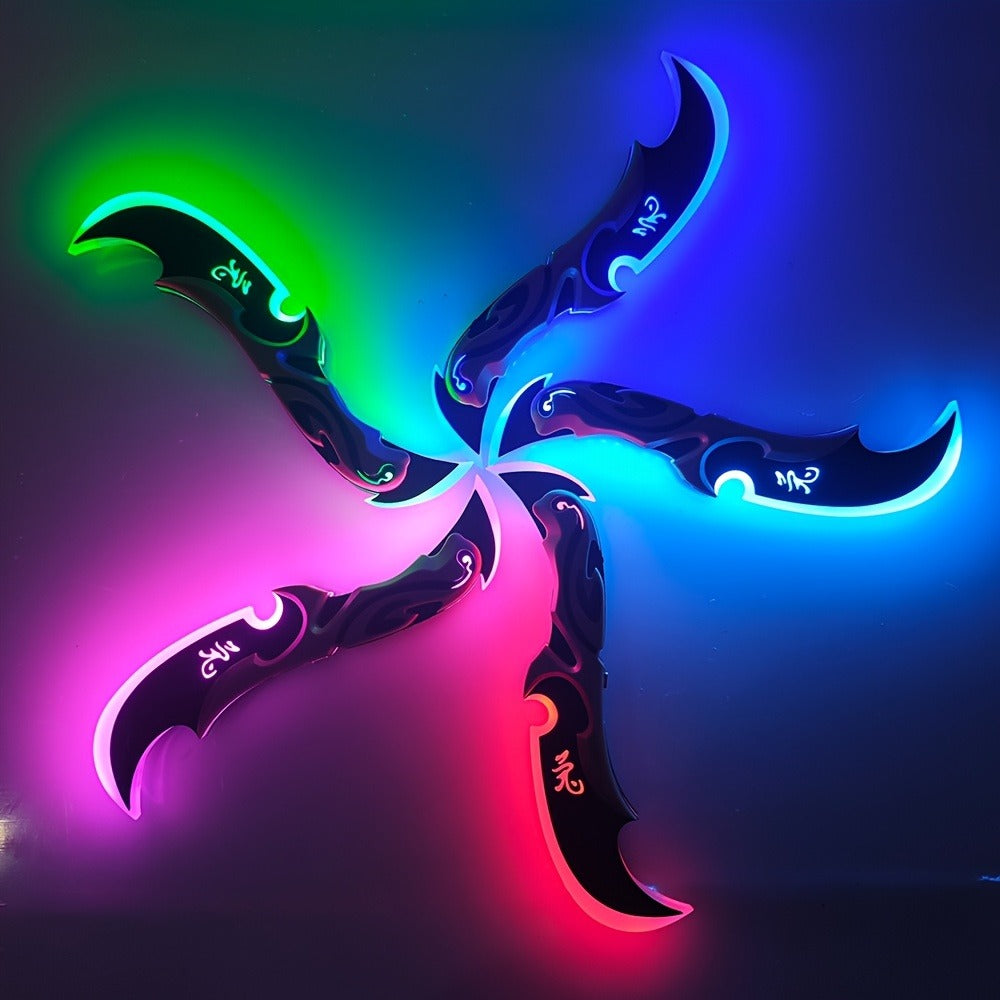 Costume Accessories Rechargeable LED Half Moon Blade Prop, 30cm, with Five Light Color Options — image 17