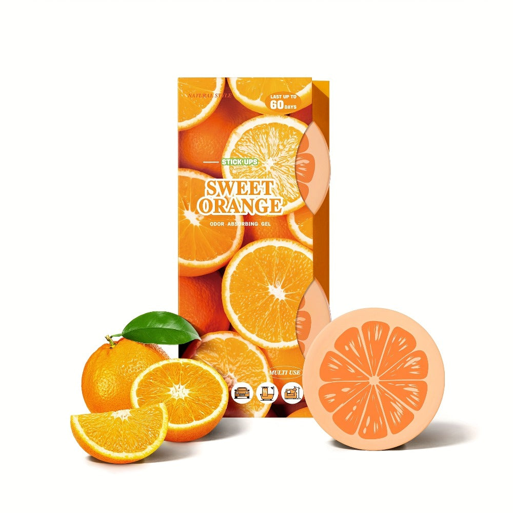 Car Air Freshener 2-Pack Solid Fragrance Jars in Cherry, Lavender, Lime, Rose or Sweet Orange — image 11
