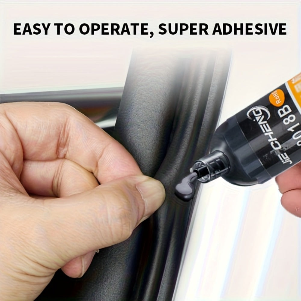 Black Rubber-Specific Cyanoacrylate-Labeled Adhesive in 30cc Syringe Bottle with Pointed Applicator — image 8