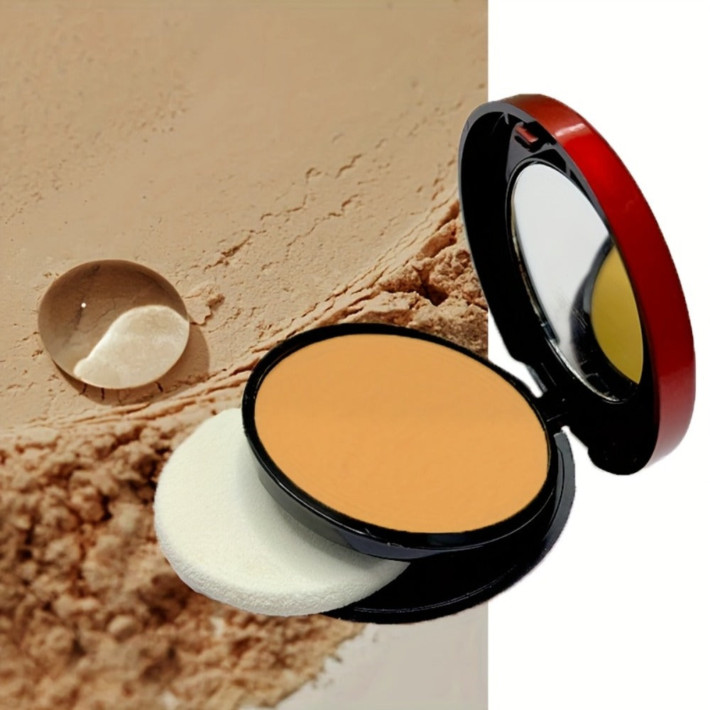 Pressed Powder Foundation Contour Matte Ful1l Coverage Oil Control Waterproof, 6 Shades Light to Dark — image 26