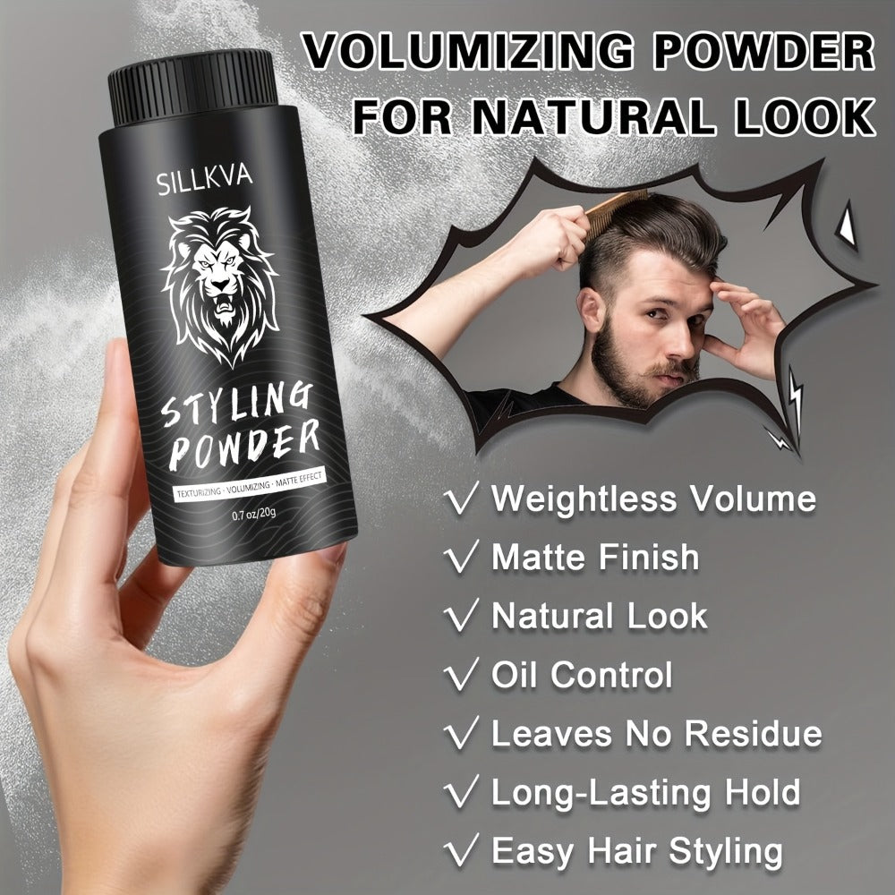 Hair Volumizing Powder for Men & Women, Oil Control Matte Finish Root Lift & Volume Boost, Non-Buildup Texturizing Powder — i
