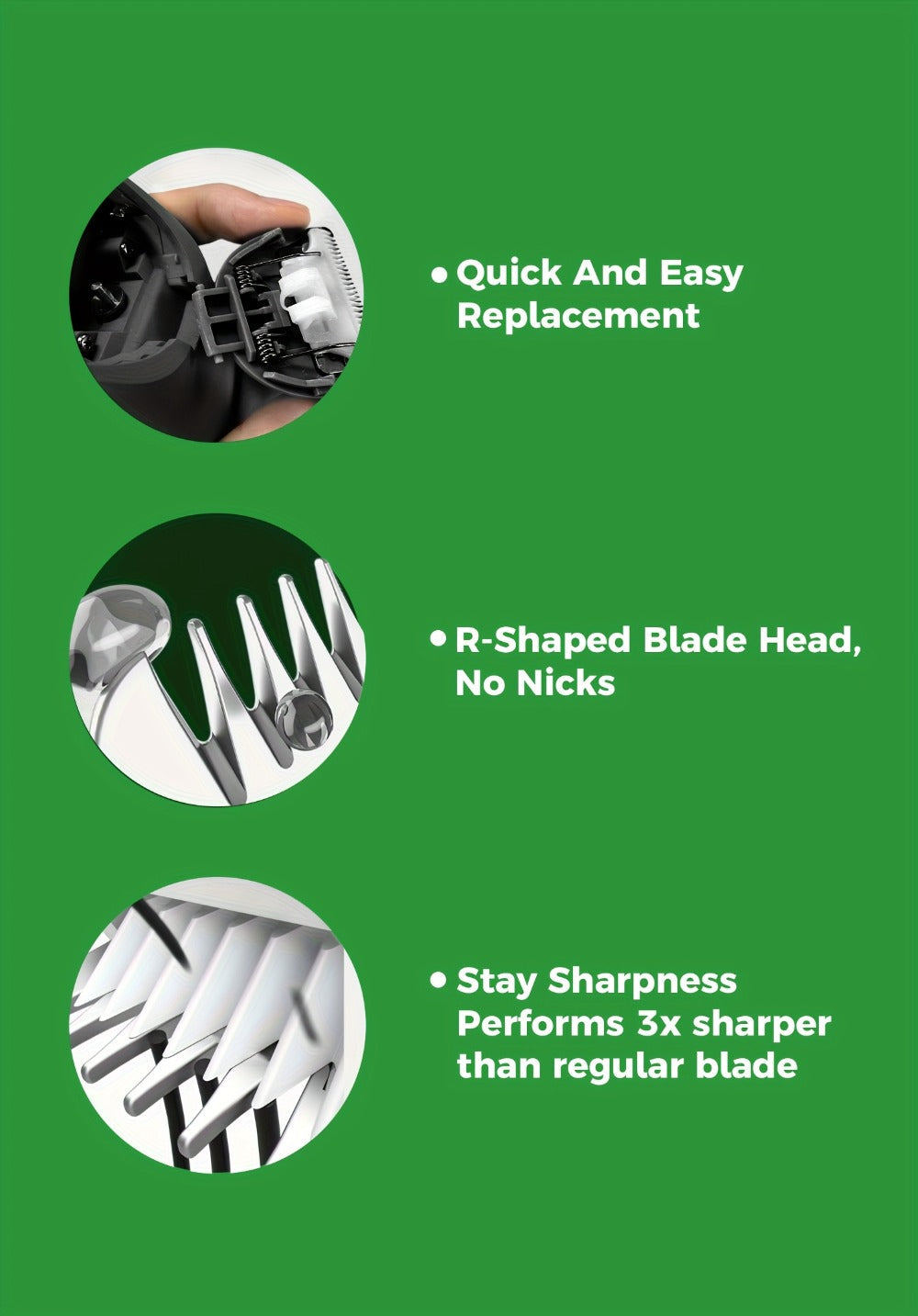 Manscaping Trimmer for Men IPX7 Waterproof Electric Groin and Ball Trimmer Ceramic Blades LCD Battery Display Replaceable Hea