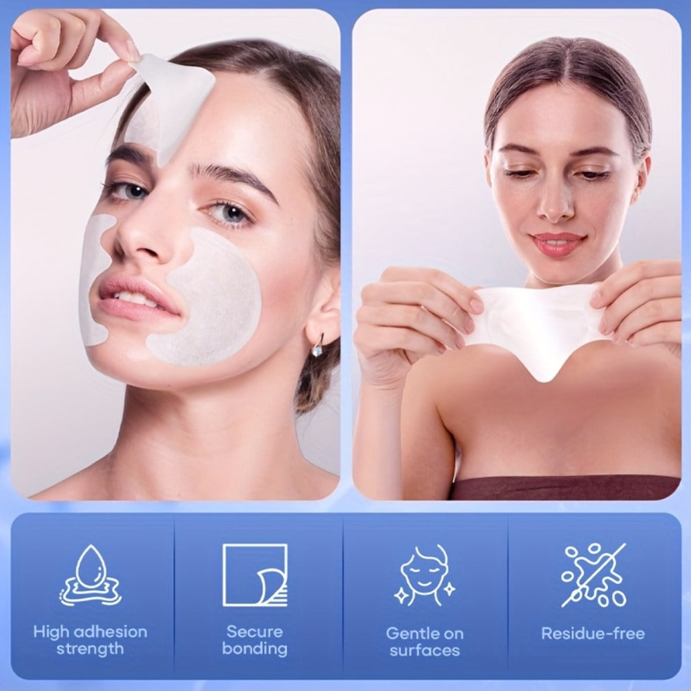 Retinol Peptide Face Patches 36pcs Anti-Wrinkle Hydrolyzed Collagen Lifting Treatment for Forehead & Smile Lines — image 4