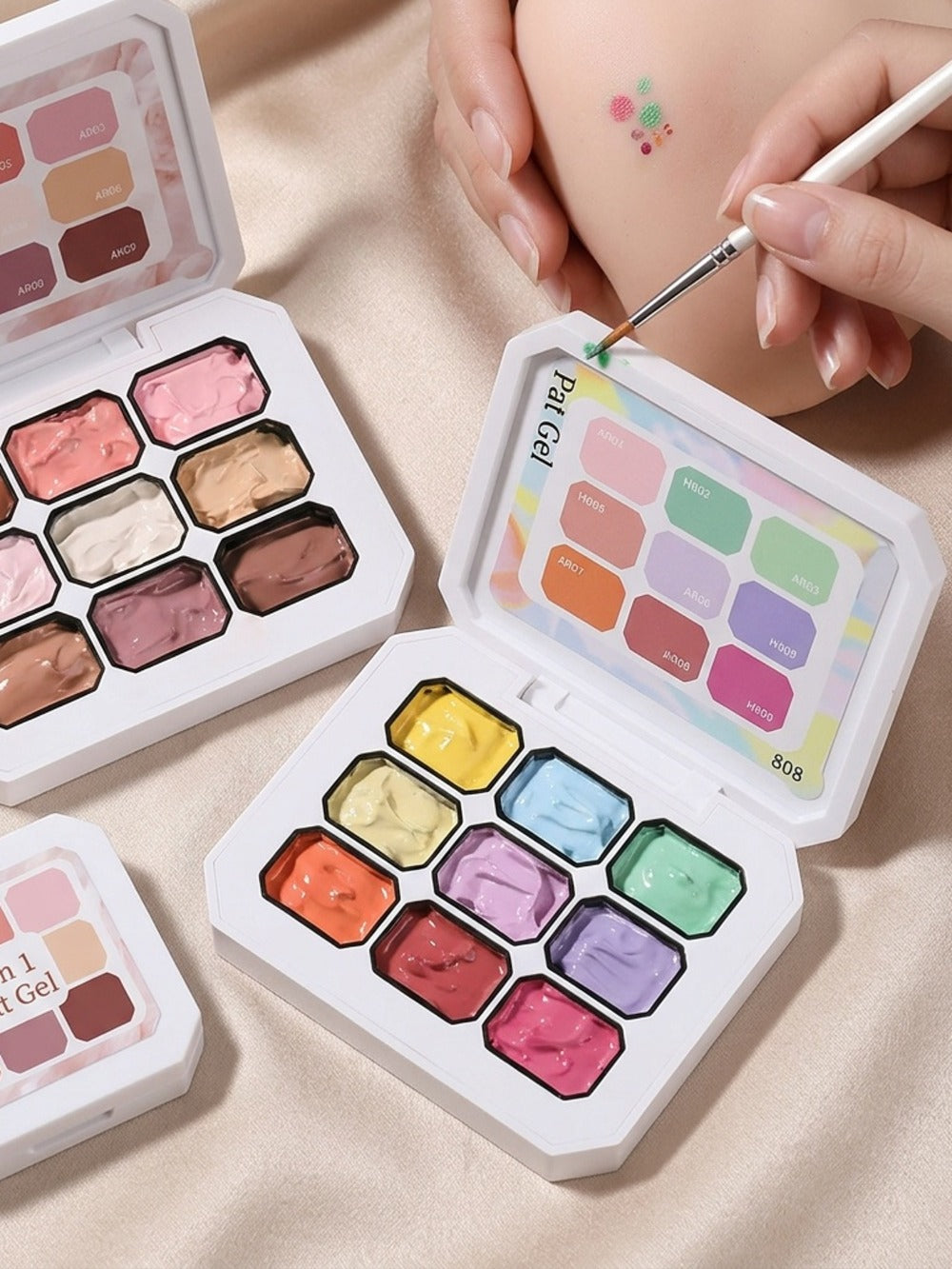 Gel Nail Polish 4-in-1 3-Piece Sets for Ombre, Stamping, Painting and Powder Art, 2 Options — image 8