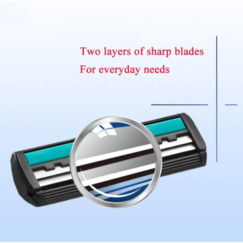 Disposable Razors Bulk 120 Pack Double Blade Stainless Steel – Fresh Smooth Close Shave for Men & Women, Face Legs Underarms 