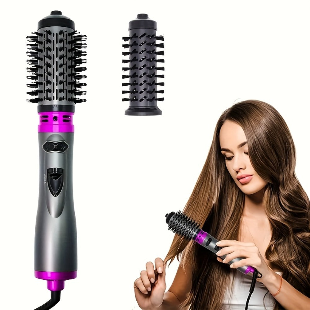 Rotating Hot Air Brush 2-in-1 Auto Curl & Straighten Styling Comb, One-Step Salon Blowout Results at Home — image 6