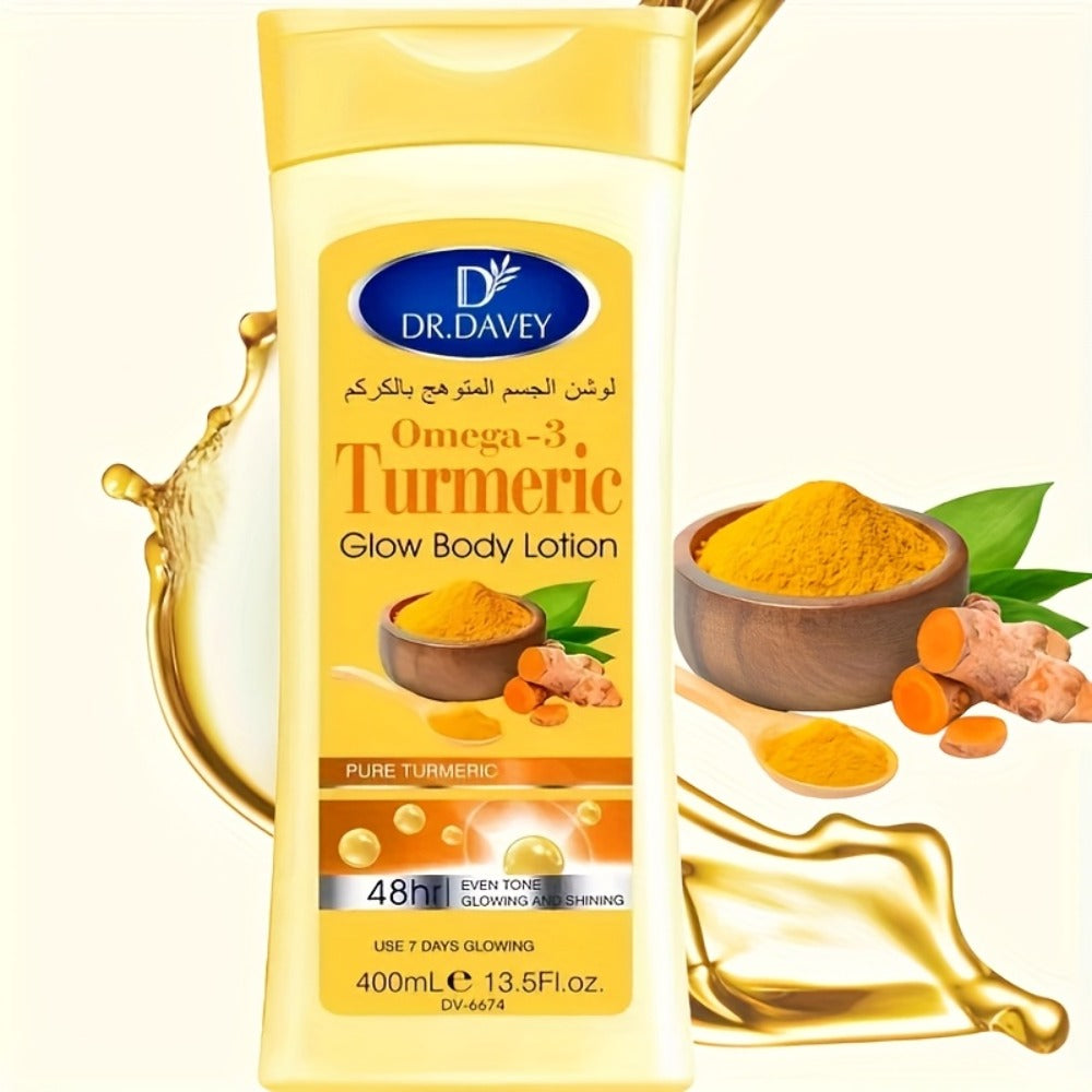 Turmeric Body Lotion 400g with an Alcohol Free Formula for Daily Full Body Moisture Care at Home — image 9