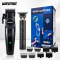 Men's Electric Grooming Kit 4-in-1 – Hair Clipper, Beard Trimmer, Electric Shaver & Nose Hair Trimmer Set, Gradient Design — 