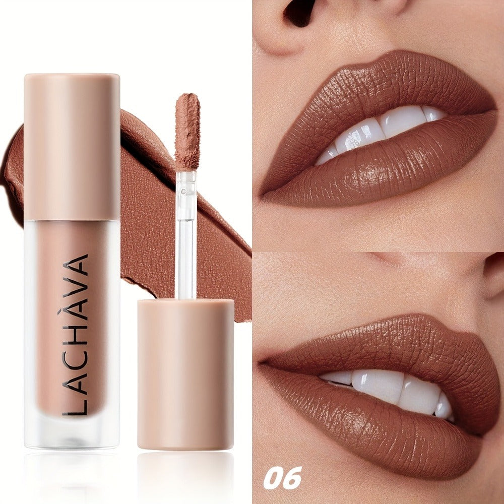 Velvet Matte Liquid Lip Color in Five Coordinated Nude-Tone Shades with 7.4cm Square Tube and Wand — image 21
