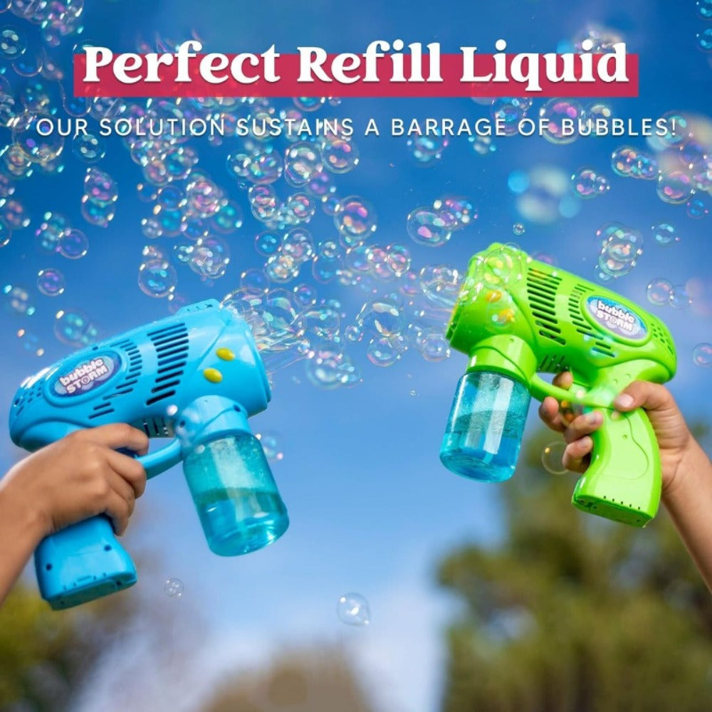 32oz Bubble Solution Refill Concentrate, Makes 2.5 Gallons, Compatible with Bubble Machines, Wands & Blowers — image 7