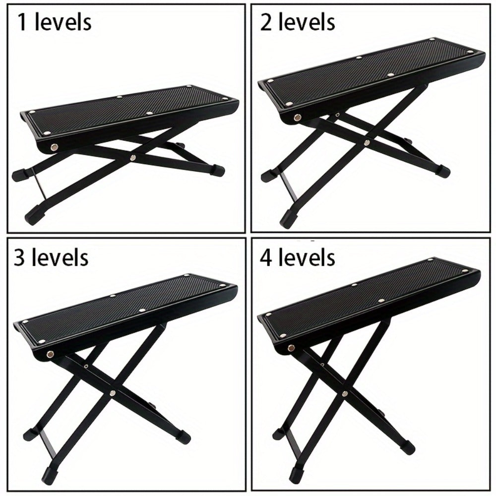 Adjustable Pedicure Footrest Stand 4-6 Level Non-Slip Portable Foot Rest for Nail Care – Professional Manicure Pedicure Tool 