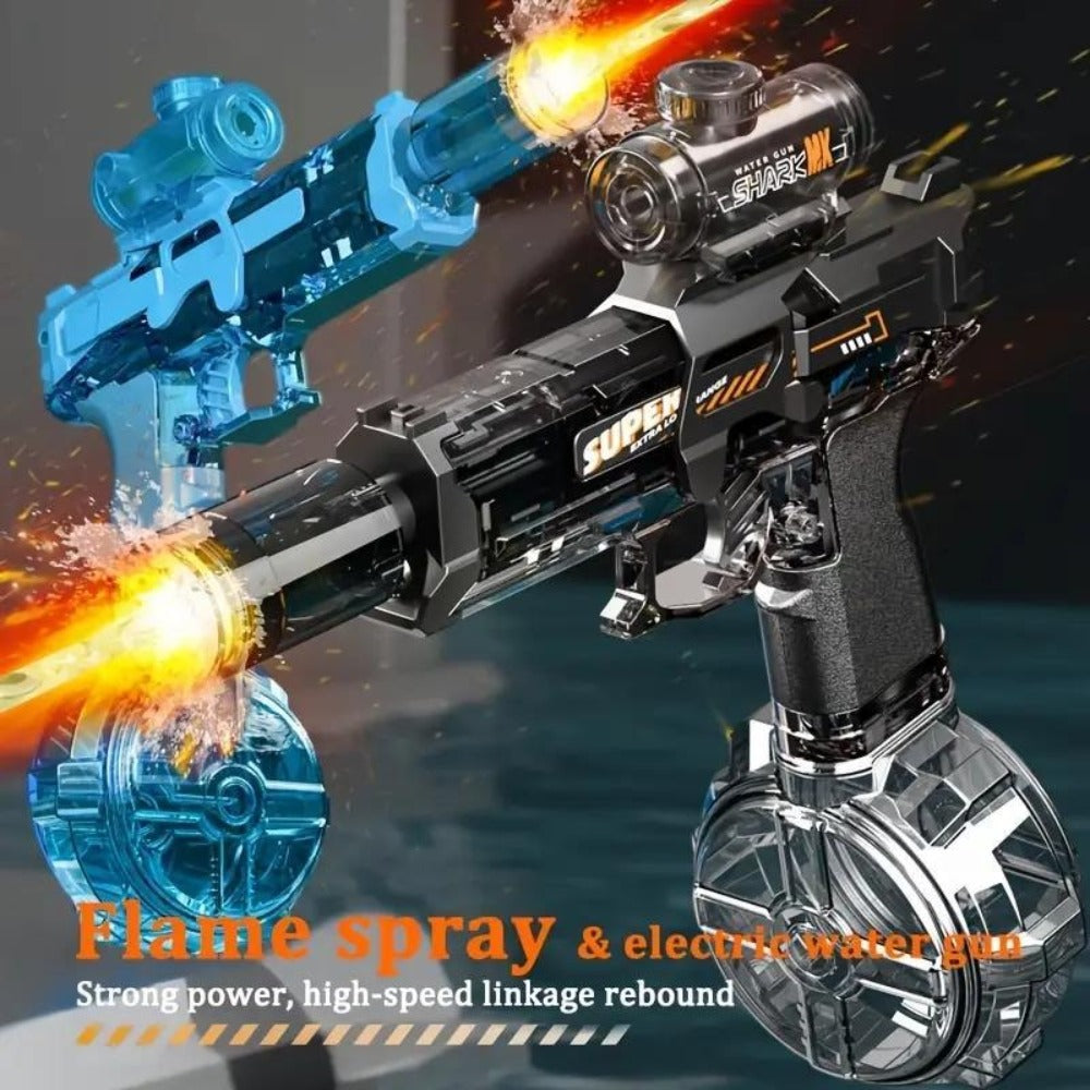 Electric Water Gun Large for Kids & Adults, High-Power Squirt Blaster for Pool Beach Lawn Backyard Summer Water Battle — imag