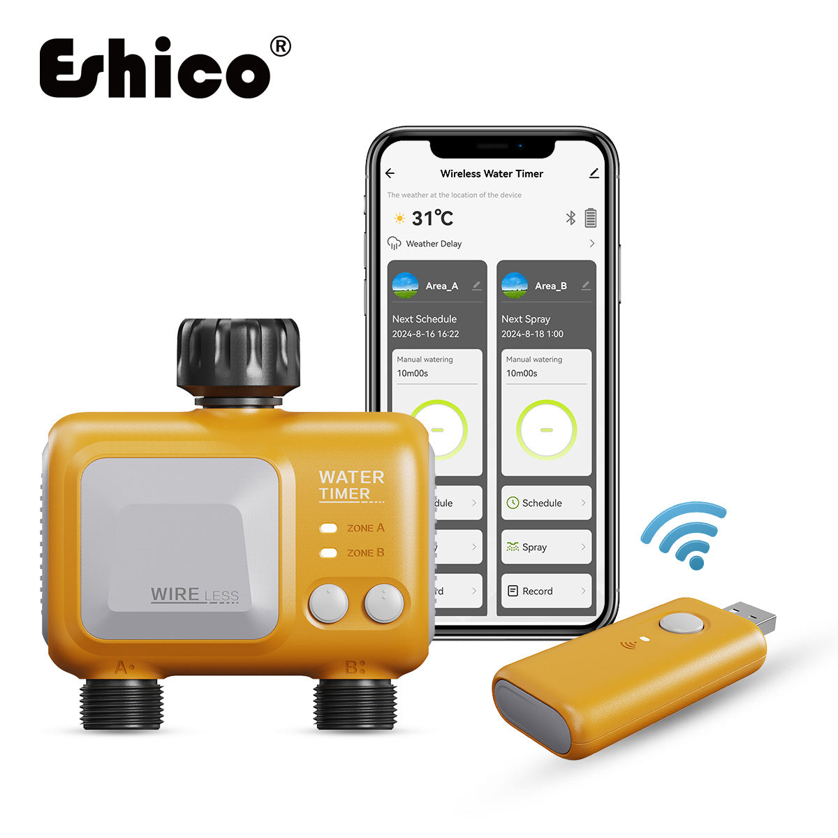 WiFi Hose Timer Dual Outlet Smart | App Control Garden Lawn Irrigation — image 6