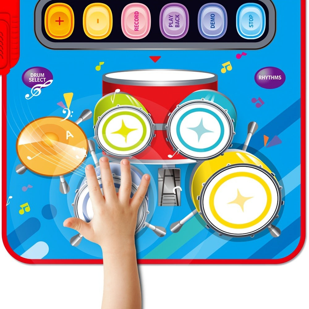 Kids Electronic Drum Music Mat, Multifunctional Musical Toy for Skill Development & Family Bonding — image 5
